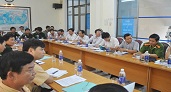 Cảng vụ Hàng hải Thanh Hóa tổ chức cuộc họp bàn giao mốc giới, mặt bằng thi công Dự án cho Công ty CP Đầu tư và Thương mại Thăng Long.